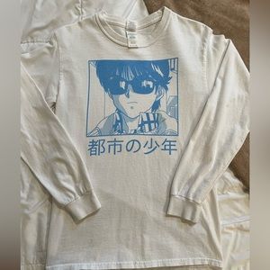 Yu Yu Hakusho long sleeve graphic shirt